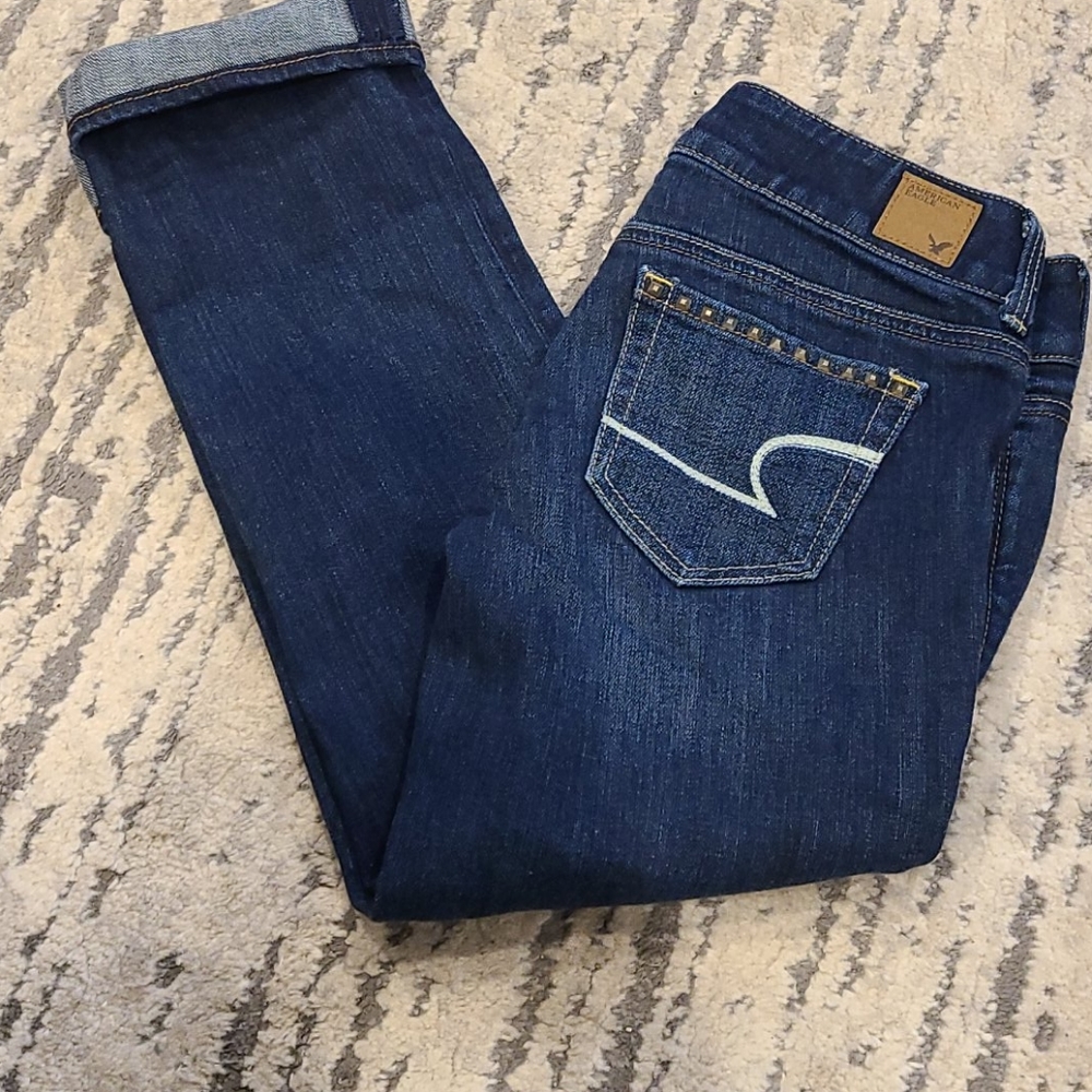 American eagle artist studded capris